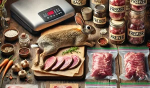 preserving rabbit meat