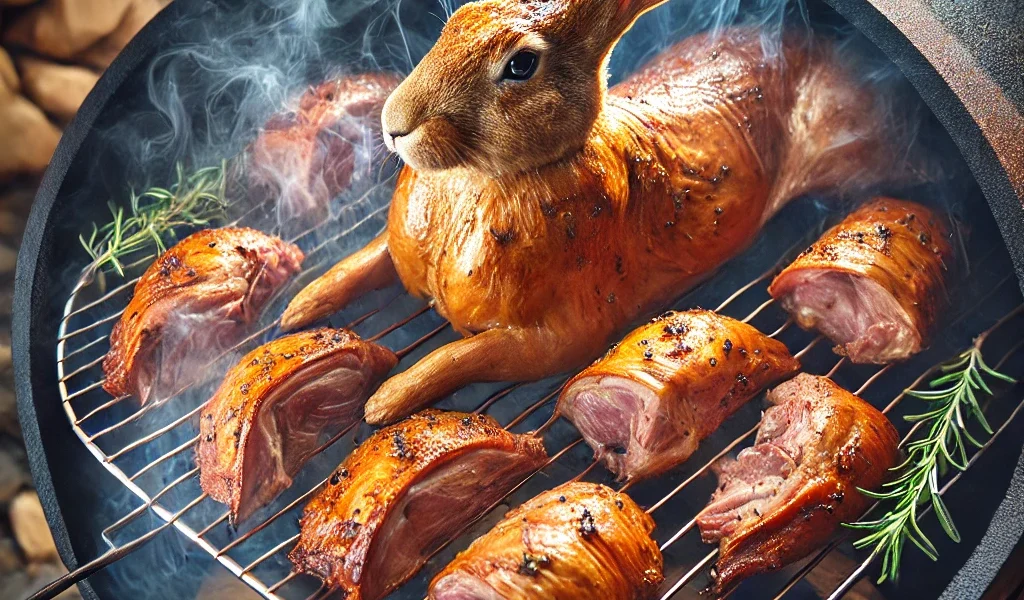 smoking rabbit